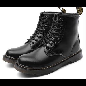 Dr Marten look-a-like combat boots size 10